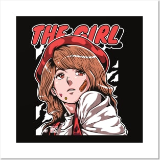 The Girl Portrait Posters and Art